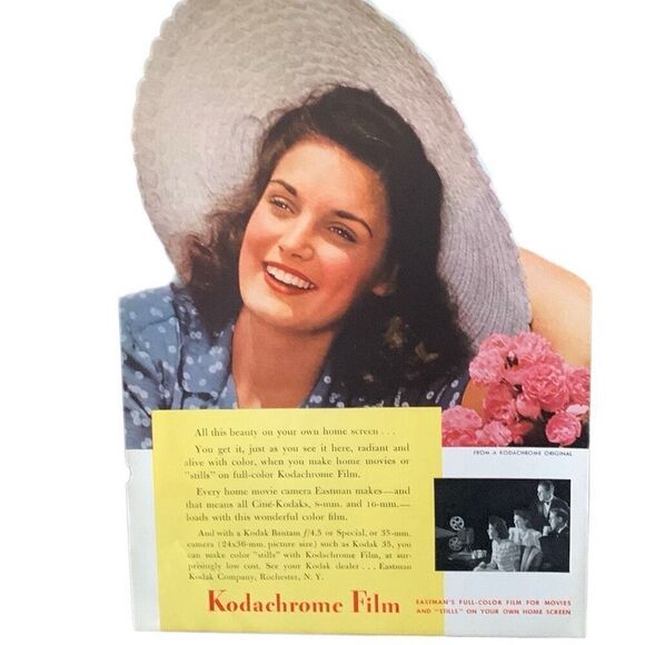 Vintage 1941 Kodak Kodachrome Film Ad Advertisement - Picture 4 of 4